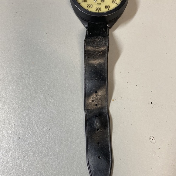 Vintage Aqua-Lung US Divers Military Professional Diving Pressure Gauge Watch - Picture 2 of 6
